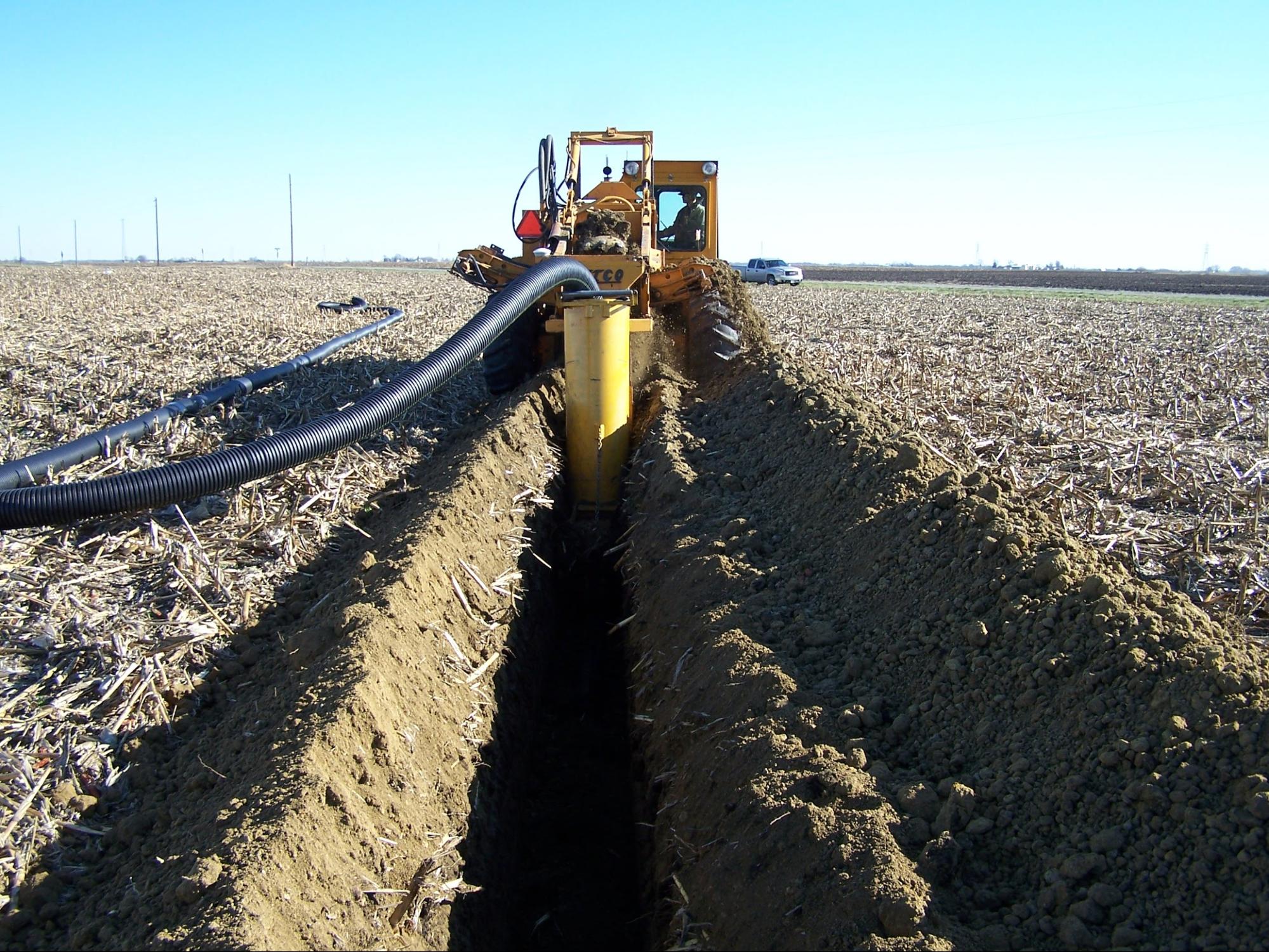 Trimble farm-drainage