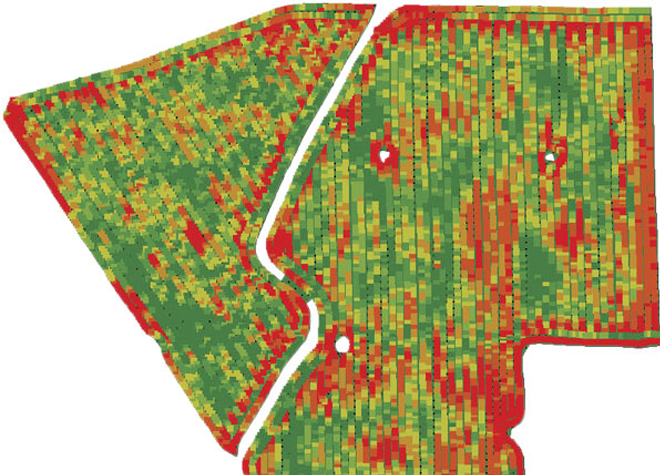 Trimble Harvest Map Pic